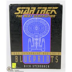 STAR TREK USS ENTERPRISE BLUEPRINTS SET