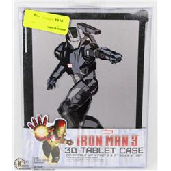 IRON MAN 3D TABLET CASE FOR IPAD 2,3, 4 GEN