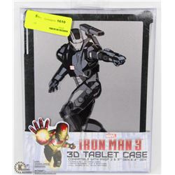 IRON MAN 3D TABLET CASE FOR IPAD 2,3, 4 GEN