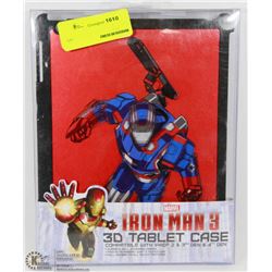 IRON MAN 3D TABLET CASE FOR IPAD 2,3, 4 GEN
