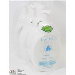 LOT OF LIVE CLEAN (BABY) PRODUCTS