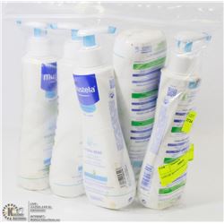 LOT OF MUSTELA BABY LOTION
