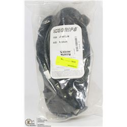 PAIR OF ICE GRIPS OVERSHOES SIZE MEDIUM