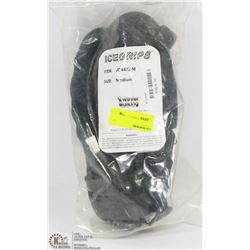 PAIR OF ICE GRIPS OVERSHOES SIZE MEDIUM