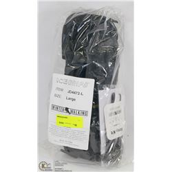 PAIR OF ICE GRIPS OVERSHOES SIZE LARGE