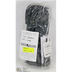 PAIR OF ICE GRIPS OVERSHOES SIZE LARGE