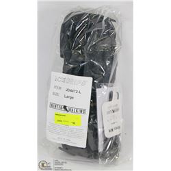 PAIR OF ICE GRIPS OVERSHOES SIZE LARGE