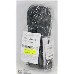 PAIR OF ICE GRIPS OVERSHOES SIZE LARGE