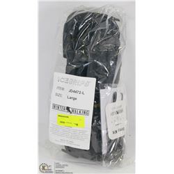 PAIR OF ICE GRIPS OVERSHOES SIZE LARGE