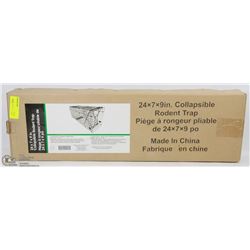 COLLAPSIBLE RODENT TRAP SIZE 24 X 7 X 9