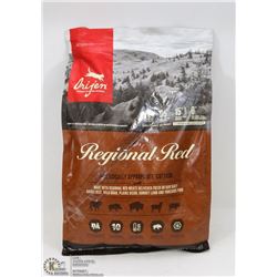 5.4KG BAG OF ORIJEN REGIONAL RED GRAIN FREE