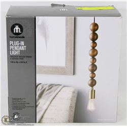 NEW PLUG IN PENDANT LIGHT