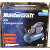Image 1 : MASTERCRAFT 8 GALLON AIR COMPRESSOR.
