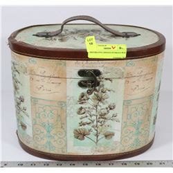 DECORATIVE HINGED STORAGE BOX