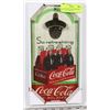 Image 1 : NEW COCA COLA SO REFRESHING WALL MOUNT BOTTLE