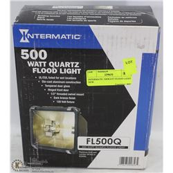 INTERMATIC 500WATT FLOOD LIGHT NEW.