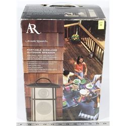 ACOUSTIC RESEARCH PORTABLE WIRELESS OUTDOOR