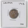 Image 1 : CANADA SILVER TEN CENT COIN 1913.