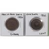 Image 1 : NOVA SCOTIA ANTIQUE COINS  1856  1861