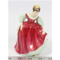 1966 "FAIR MAIDEN" #2434 ROYAL DOULTON FIGURINE.
