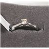 Image 1 : 24) 10KT GOLD DIAMOND RING SIZE 5.75