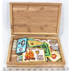 ESTATE CEDAR CHEST FULL OF COLLECTIBLE