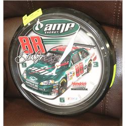 NASCAR  AMP ENERGY  WALL CLOCK.
