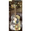 Image 1 : SIX STRING ACOUSTIC GUITAR,TITOS VODKA LOGO & SIGN