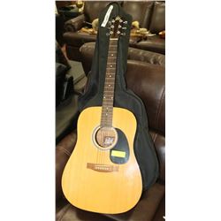 GUITAR ROGUE ACOUSTIC NATURE WITH SOFT CASE