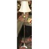 Image 1 : CHROME LOOK FLOOR LAMP WITH SHADE