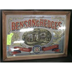 VINTAGE MIRRORED BENSON & HEDGES MANCAVE