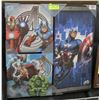 Image 1 : NEW AVENGERS 3PC PICTURE SET.