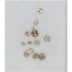 46) GENUINE DIAMOND GEMSTONE