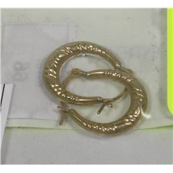 49) 10KT GOLD CZ EARRINGS