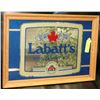 Image 1 : VINTAGE MIRRORED LABATT'S BEER MANCAVE BAR