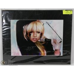 LADY GAGA PRINT READY FOR FRAMING BY ARTIST