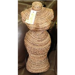 WICKER JEWELLERY HOLDER 18" TALL