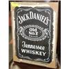 Image 1 : NEW JACK DANIELS WHISKY STRETCHED BURLAP CANVAS