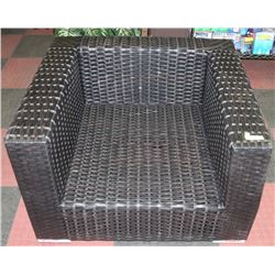 RATTAN STYLE LOUNGE CHAIR