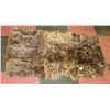 Image 1 : SEWN TOGETHER UNKNOWN  ANIMAL HIDE RUG