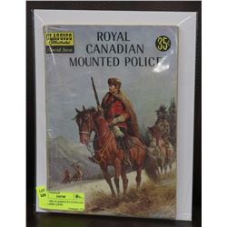 VERY RARE CLASSICS ILLUSTRATED RCMP COMIC (1959)