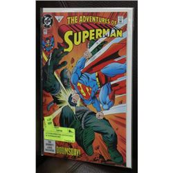 AUTOGRAPHED THE ADVENTURES OF SUPERMAN #497