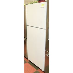 WHITE FRIGIDAIRE FRIDGE 30"X31"X68"H