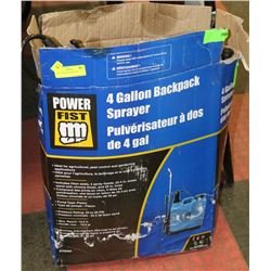 4 GAL BACK PACK SPRAYER