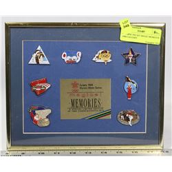 OLYMPIC PIN SET MAGIC MOMENTS 1988 CALGARY