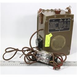 COMPLETE WW2 US ARMY FIELD COMMAND PHONE