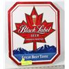 Image 1 : WORKING BLACK LABEL CANADIANBEER WITH GLITTER FLAG