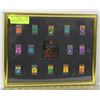 Image 1 : LABATT COMMONWEALTH GAMES FRAMED PIN SET
