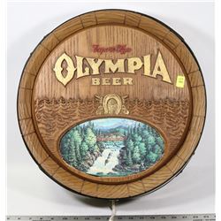 OLYMPIA LIGHT UP BEER SIGN