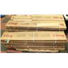 Image 1 : PALLET OF NEW LAMINATE FLOORING INCL MAPLE AND